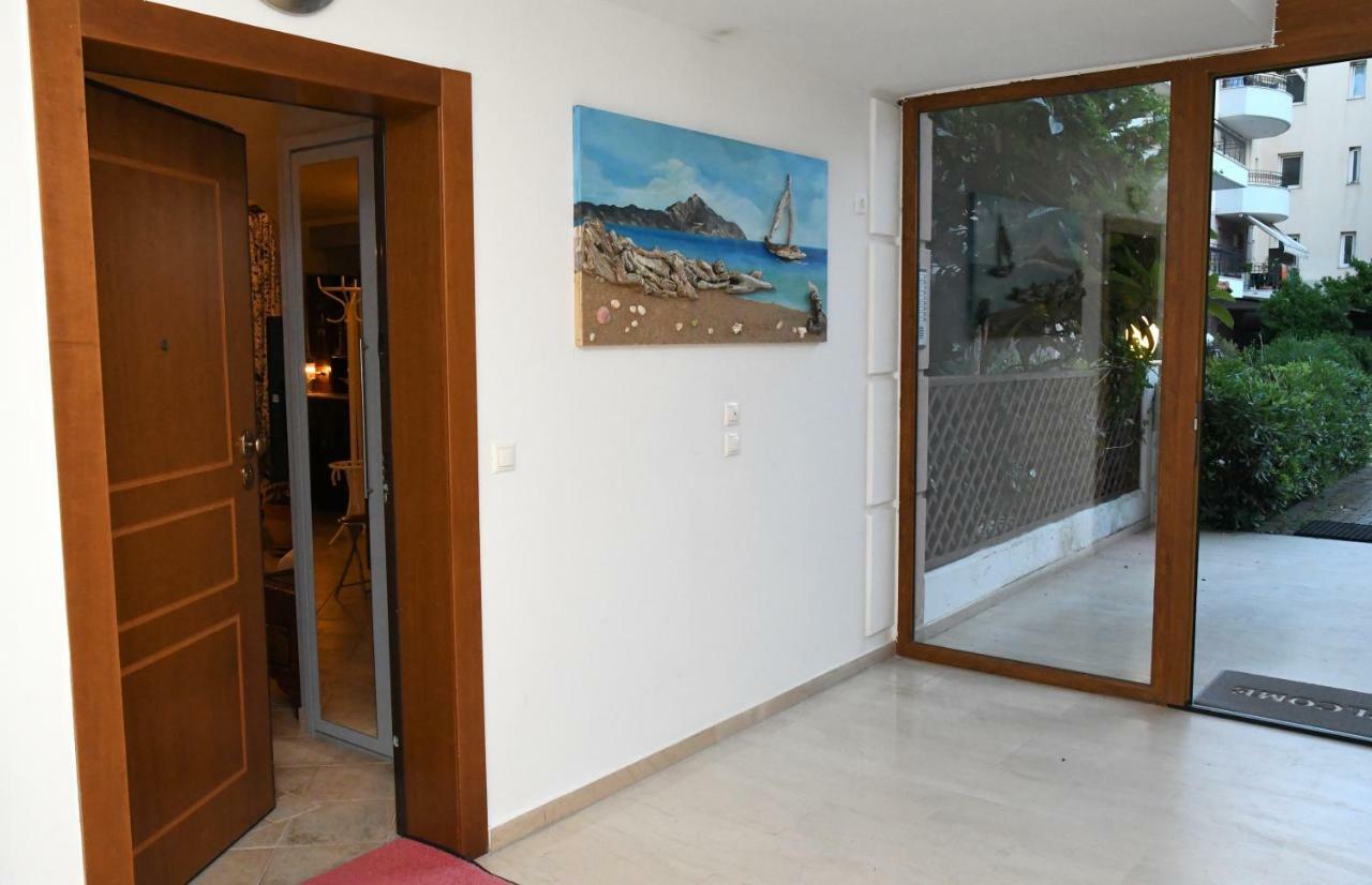 Studio On The Beach With Private Garden Agia Triada  Exterior photo