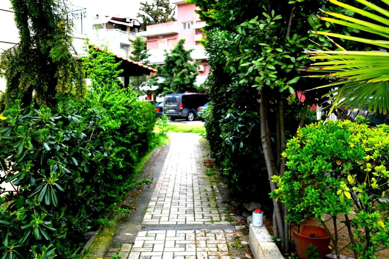 Studio On The Beach With Private Garden Agia Triada  Exterior photo