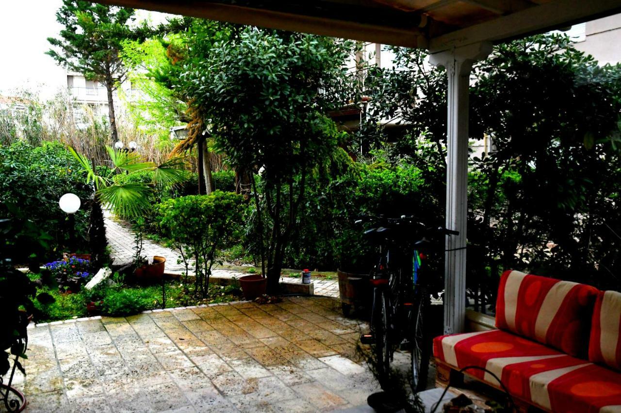 Studio On The Beach With Private Garden Agia Triada  Exterior photo