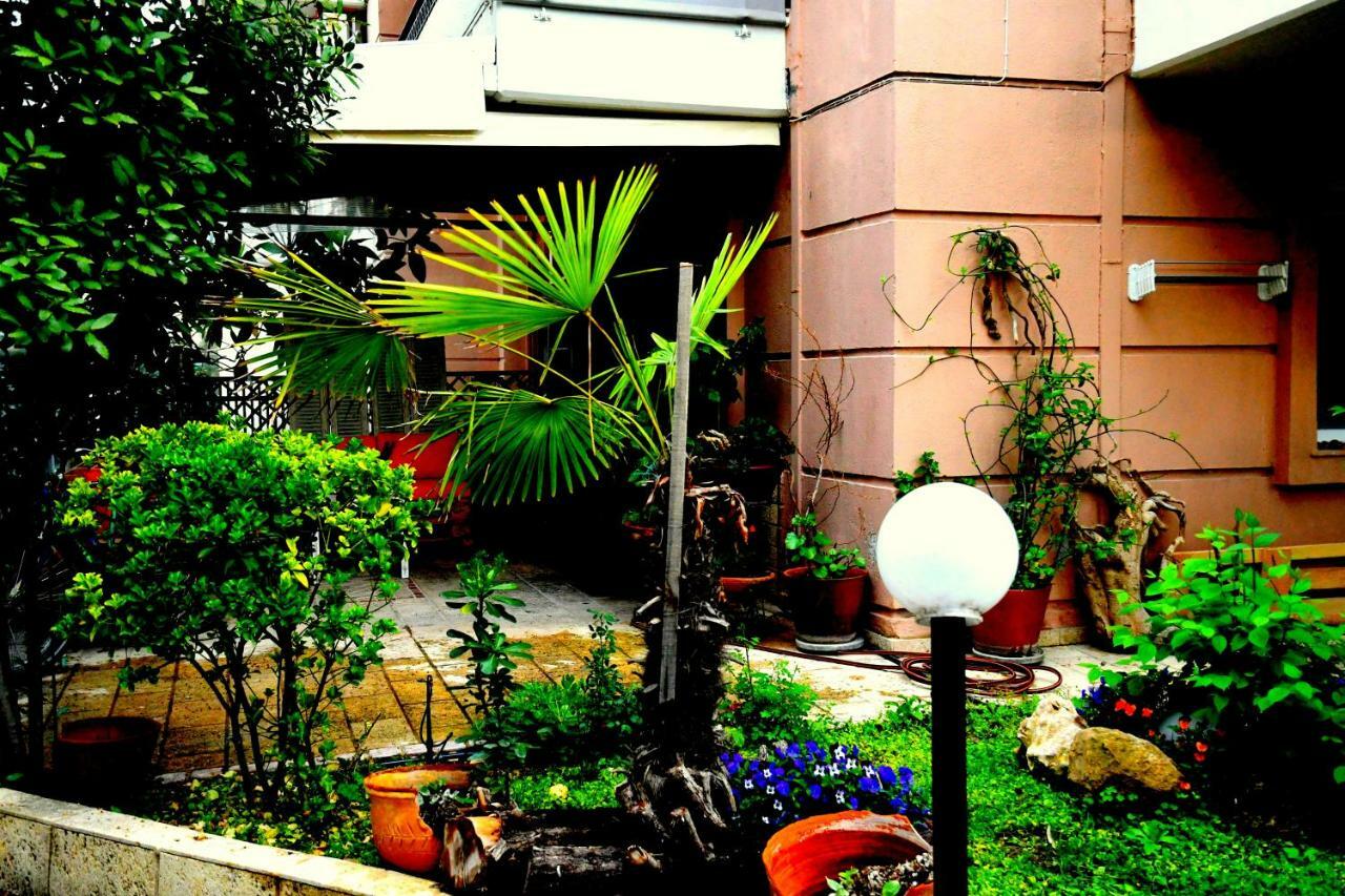 Studio On The Beach With Private Garden Agia Triada  Exterior photo