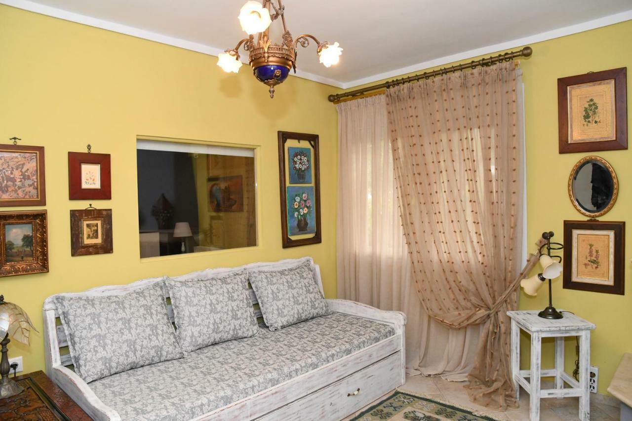 Studio On The Beach With Private Garden Agia Triada  Exterior photo